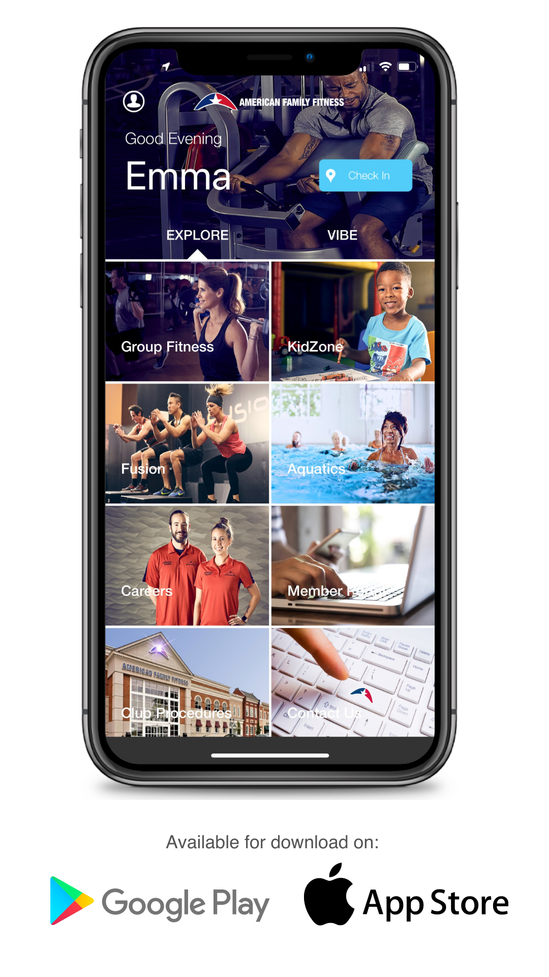 Available to Download on Google Play & Apple Store